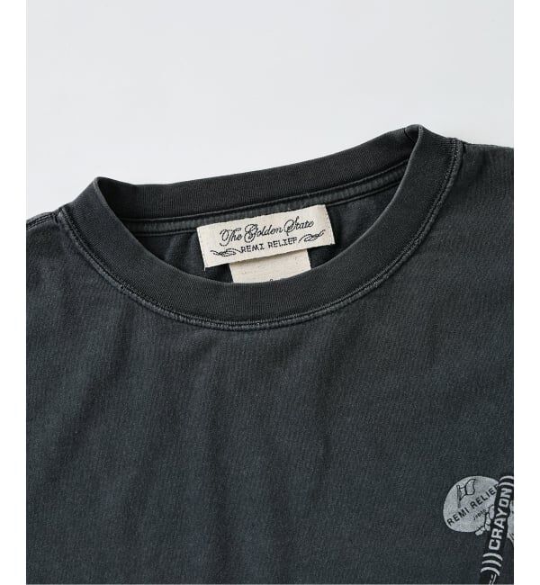 JOURNAL STANDARD relume「REMI RELIEF 別注 &rdquo;RAT FINK&rdquo; ヴィンテージ加工 ワイドTシャツ」|Tシャツ・カットソー|