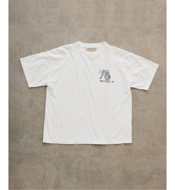 JOURNAL STANDARD relume「REMI RELIEF 別注 &rdquo;RAT FINK&rdquo; ヴィンテージ加工 ワイドTシャツ」|Tシャツ・カットソー|