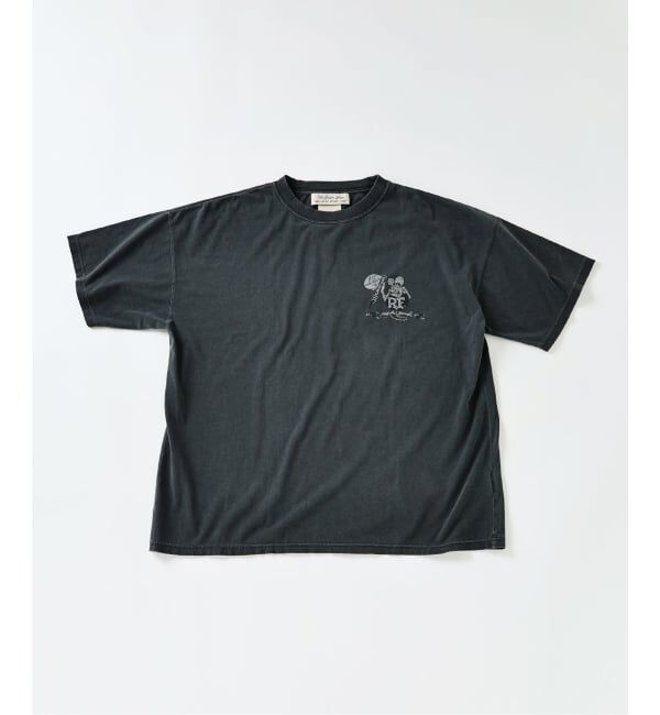 JOURNAL STANDARD relume「REMI RELIEF 別注 &rdquo;RAT FINK&rdquo; ヴィンテージ加工 ワイドTシャツ」|Tシャツ・カットソー|