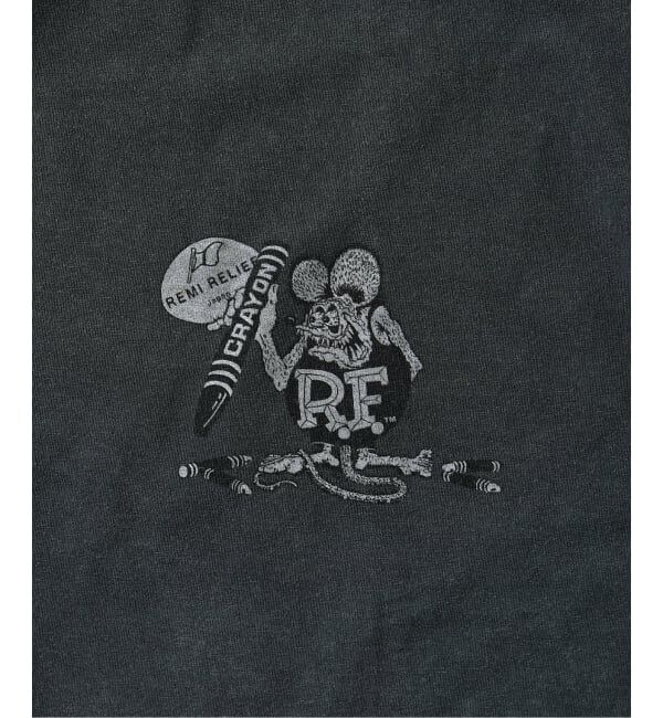 JOURNAL STANDARD relume「REMI RELIEF 別注 &rdquo;RAT FINK&rdquo; ヴィンテージ加工 ワイドTシャツ」|Tシャツ・カットソー|