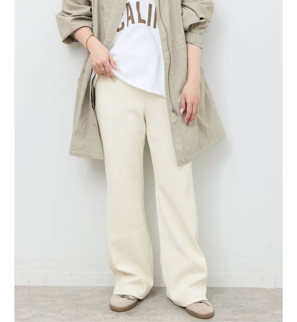JOURNAL STANDARD relume「リブジャージーフレアパンツ」|その他|
