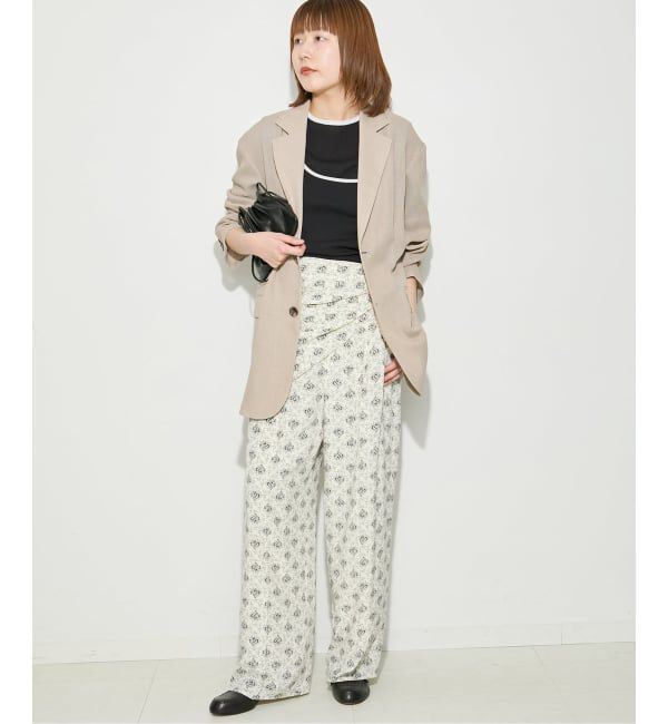 journal standard L'essage「DRY RIB セットアップトリム」|Tシャツ・カットソー|