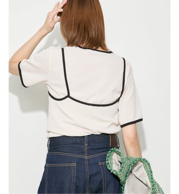 journal standard L'essage「DRY RIB セットアップトリム」|Tシャツ・カットソー|