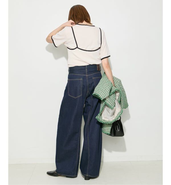 journal standard L'essage「DRY RIB セットアップトリム」|Tシャツ・カットソー|