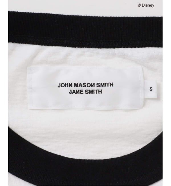 journal standard L'essage「《追加》【JANE SMITH/ジェーンスミス】 MICKEY FACE RINGER Tシャツ」|Tシャツ・カットソー|