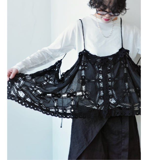 journal standard luxe「《追加２》バテンレース キャミブラウス」|シャツ・ブラウス|