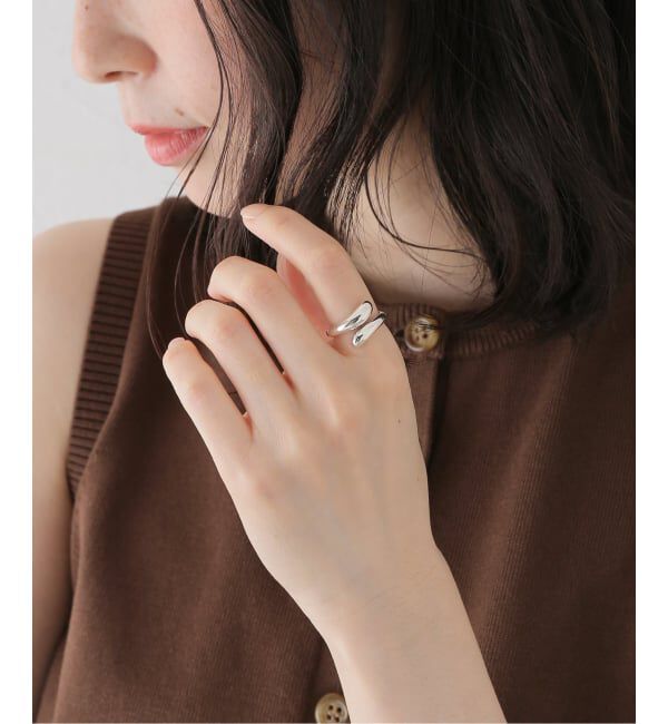 journal standard L'essage「【IRIS47/イリスフォーセブン 】drop ring：リング」|リング|