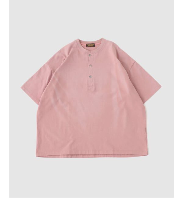 J.S.Homestead「J.S.Homestead / フェード ヘンリー ネック Tシャツ」|Tシャツ・カットソー|