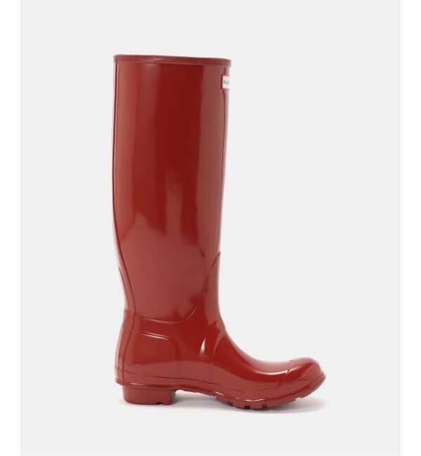 U by SPICK&SPAN「HUNTER / ハンター ORIGINAL TALL GLOSS BOOT」|ロングブーツ|