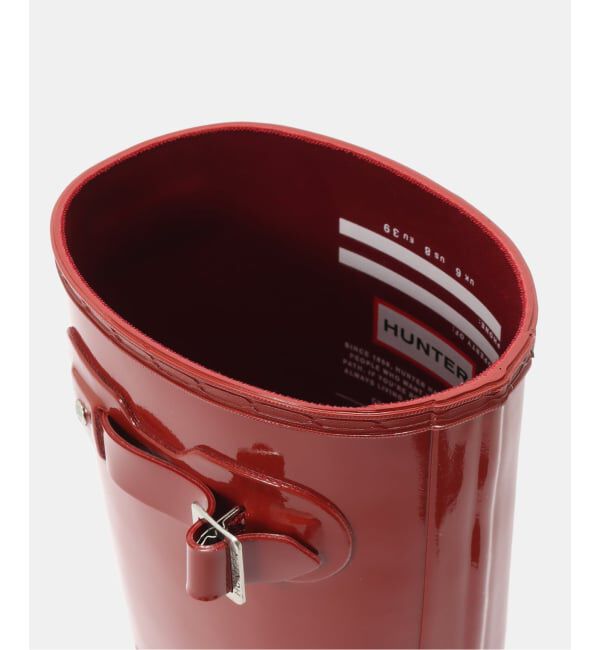 U by SPICK&SPAN「HUNTER / ハンター ORIGINAL TALL GLOSS BOOT」|ロングブーツ|