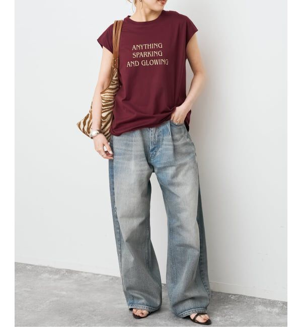 Spick and Span「ロゴフレンチT」|Tシャツ・カットソー|