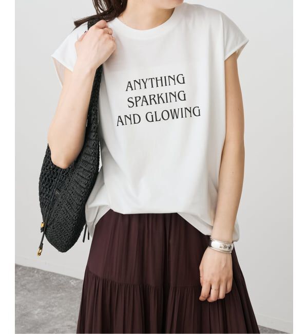 Spick and Span「ロゴフレンチT」|Tシャツ・カットソー|ホワイト