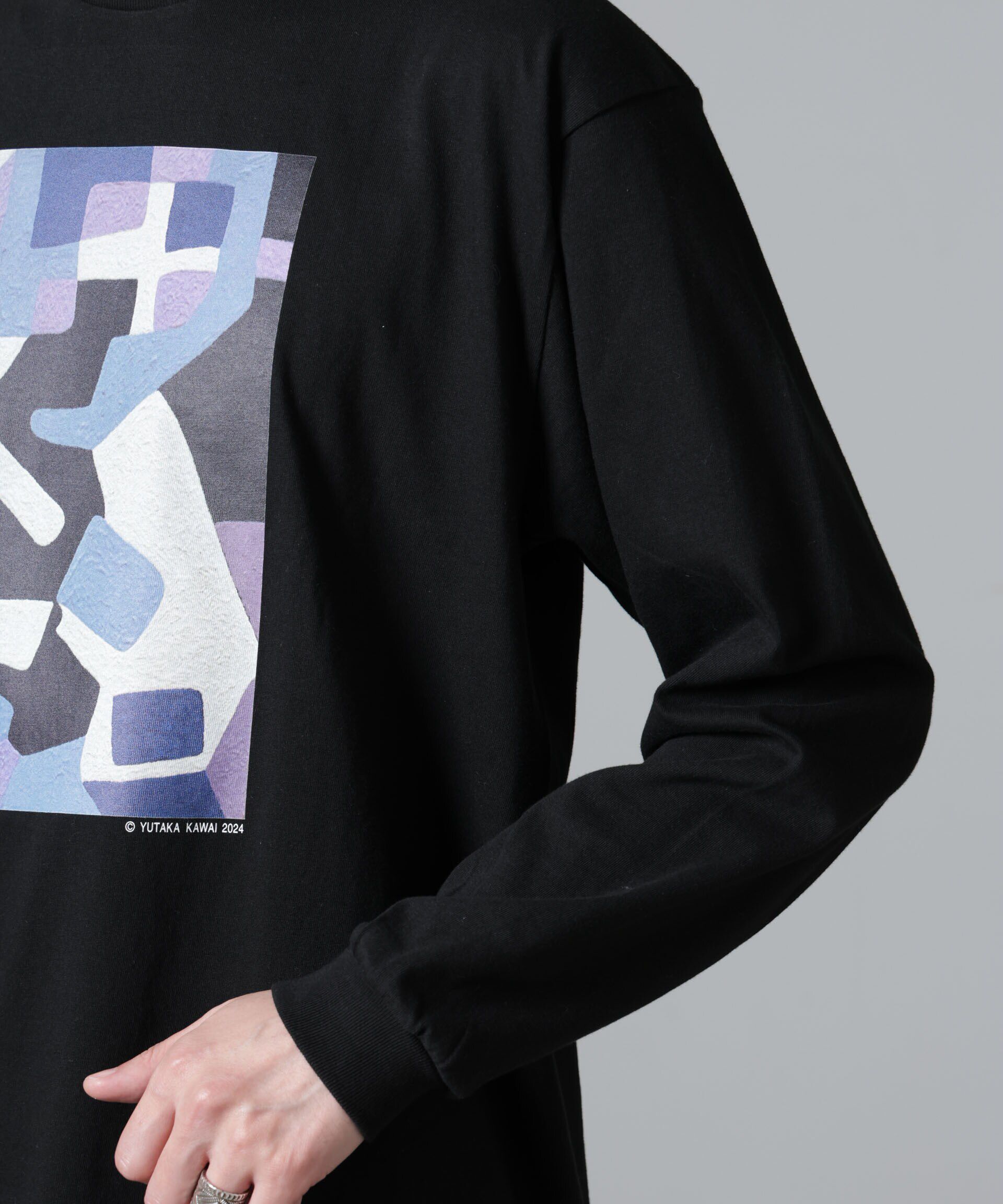 nano･universe「「着るアート」YUTAKA KAWAI ロングスリーブTEE」|Tシャツ・カットソー|