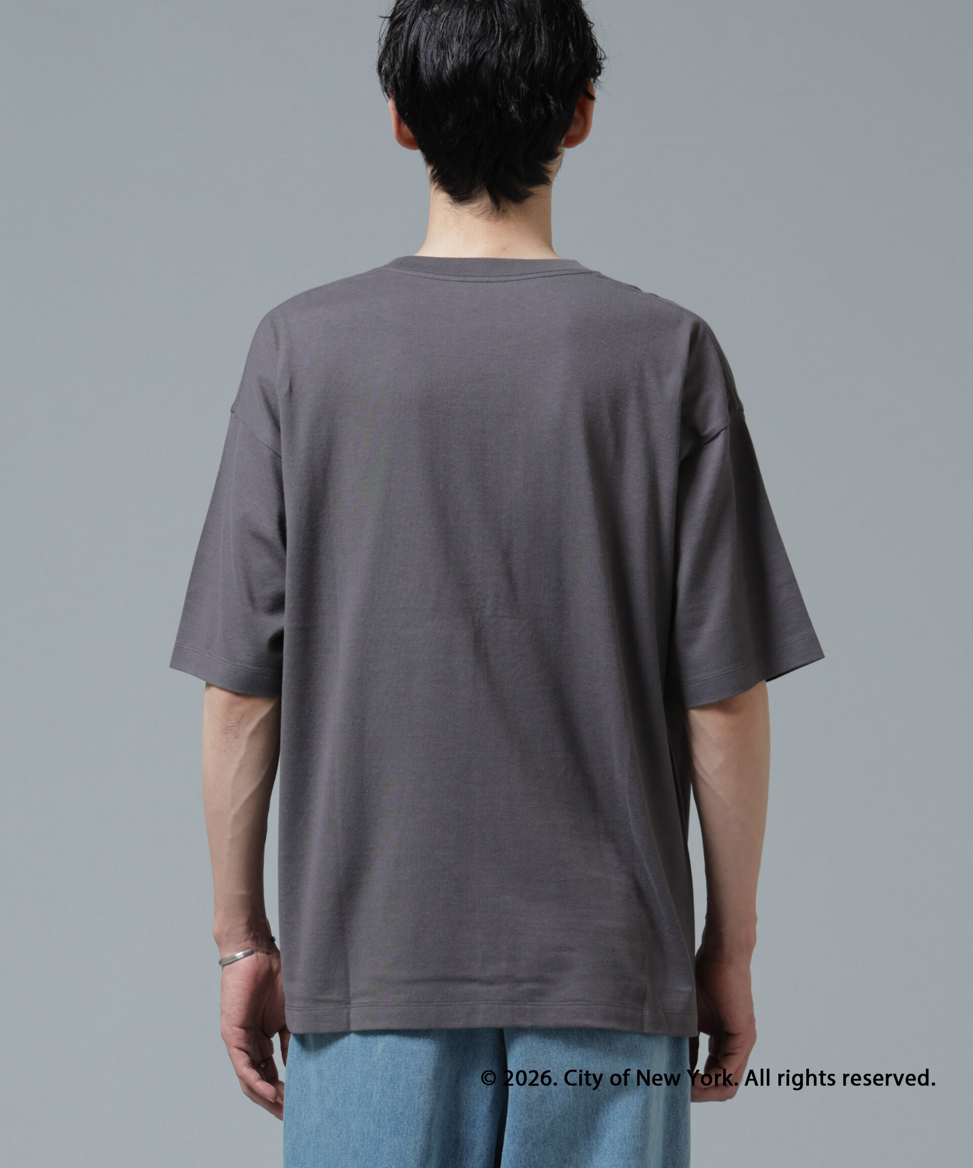 nano･universe「GOOD ROCK SPEED&times;Anti Soaked(R) 汗染み防止 NYC Tシャツ」|Tシャツ・カットソー|
