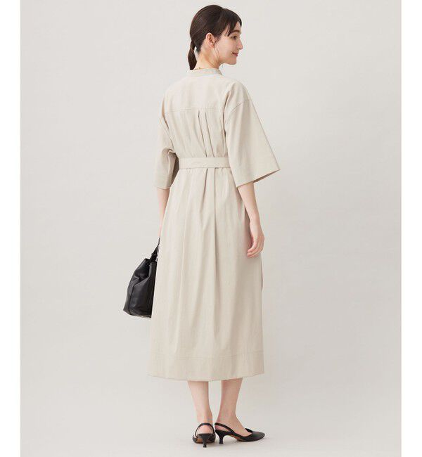 自由区「【カタログ掲載・接触冷感・UVケア・洗える】ファンクショナルクロス ワンピース」|ワンピース|