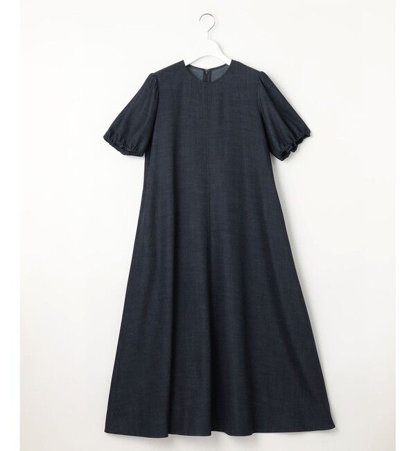 23区「【洗える】デニムライクシャンブレー ワンピース」|ワンピース|