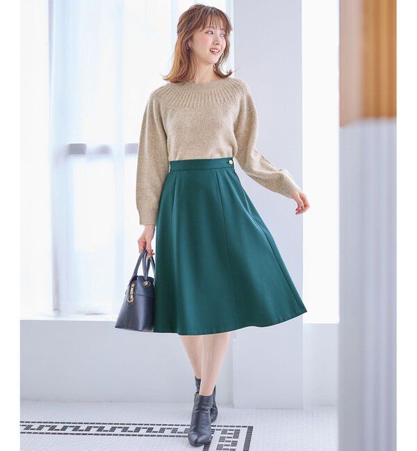 ANY SIS「【セットアップ対応】サーモ2WAYストレッチ スカート」|スカート|