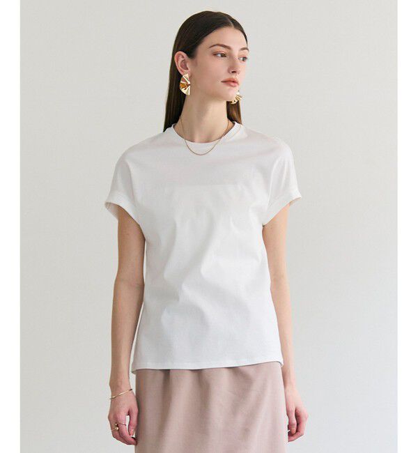 BEIGE,「BORNA / コットンスムースTシャツ」|Tシャツ・カットソー|Off