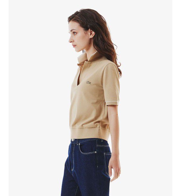 LACOSTE「スキッパーネックポロシャツ」|ポロシャツ|