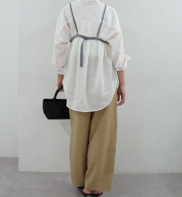  「ストライプビジュービスチェ」|シャツ・ブラウス|