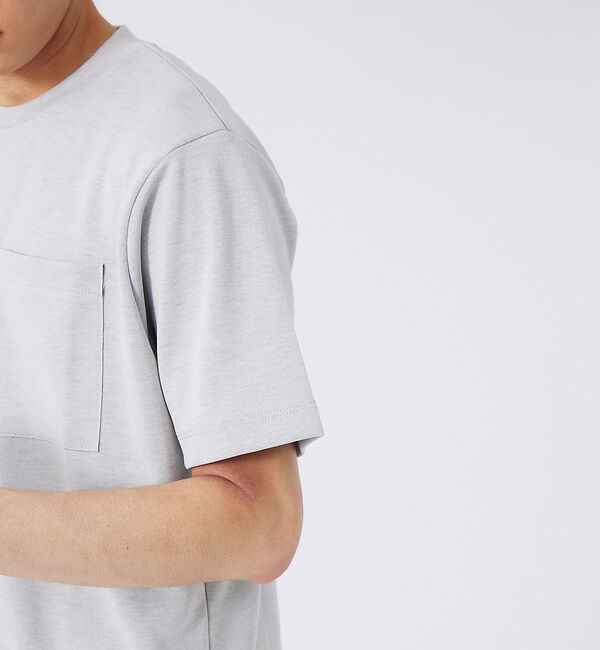ABAHOUSE「ツインフェイス カットオフ ポケTシャツ」|Tシャツ・カットソー|