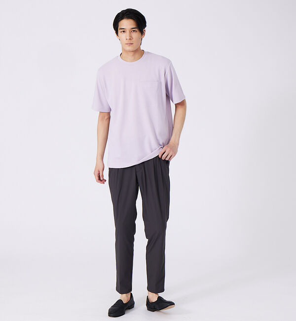 ABAHOUSE「ツインフェイス カットオフ ポケTシャツ」|Tシャツ・カットソー|