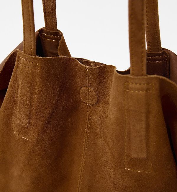 ABAHOUSE「【Morphee / モルフェ】3WAY LARGE TOTE OIL SUED」|トートバッグ|