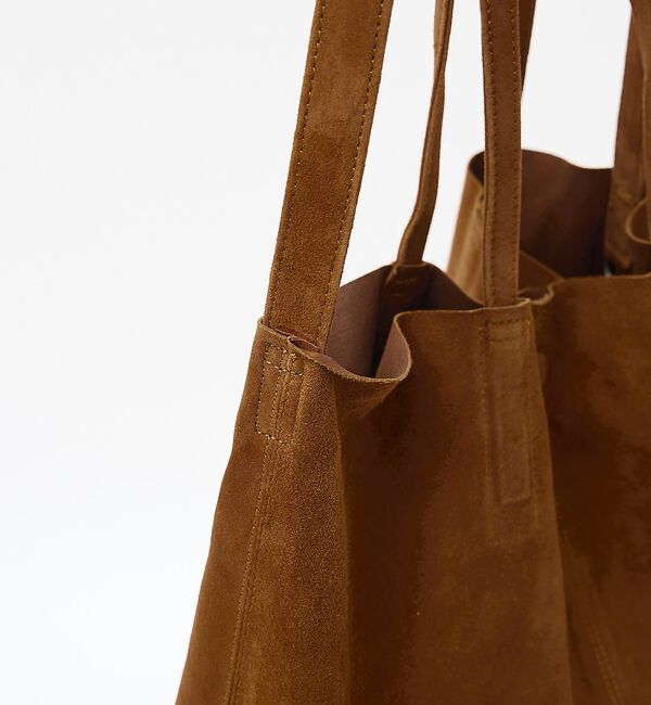 ABAHOUSE「【Morphee / モルフェ】3WAY LARGE TOTE OIL SUED」|トートバッグ|