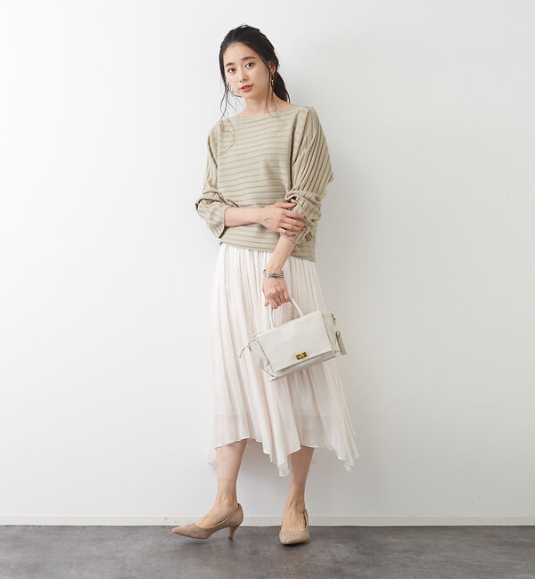 Rouge vif「ワイドリブドルマン」|ニット・セーター|