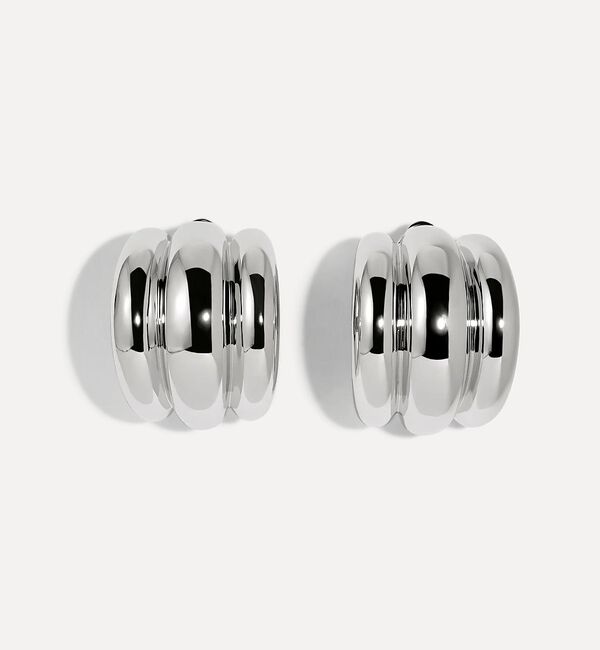 Rouge vif「【LILI CLASPE/リリクラスプ】ELSA SHIELD EARRINGS」|ピアス|