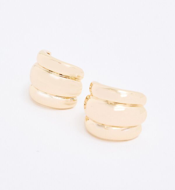 Rouge vif「【LILI CLASPE/リリクラスプ】ELSA SHIELD EARRINGS」|ピアス|