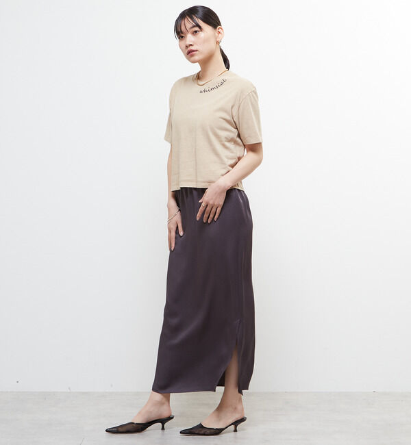 Soffitto「《定番》製品染コンパクトTシャツ」|Tシャツ・カットソー|
