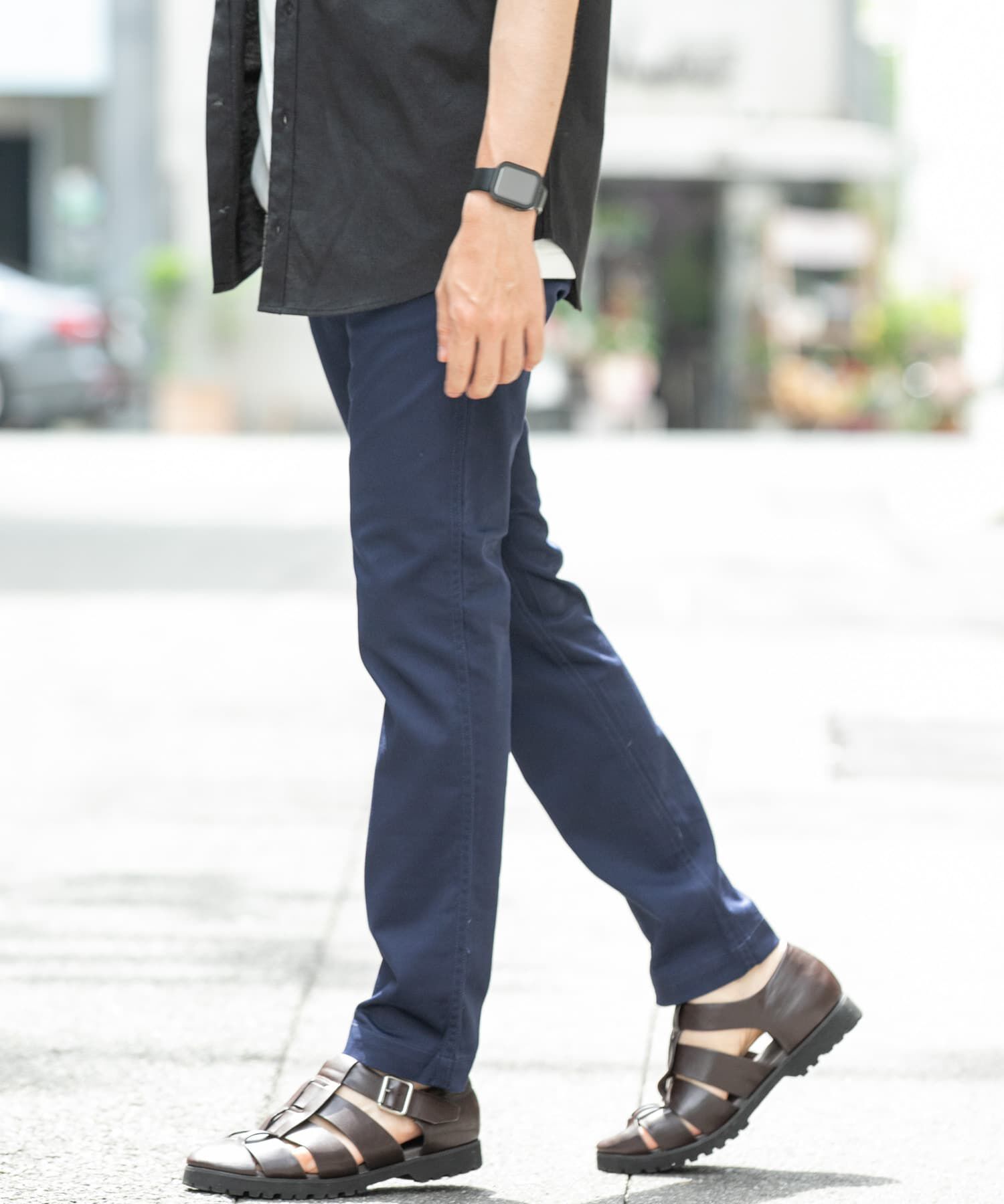URBAN RESEARCH ROSSO「『SHORT(9分丈)ｻｲｽﾞ / XLｻｲｽﾞあり』ｽﾘﾑｽﾄﾚｯﾁﾃｰﾊﾟｰﾄﾞ」|その他|