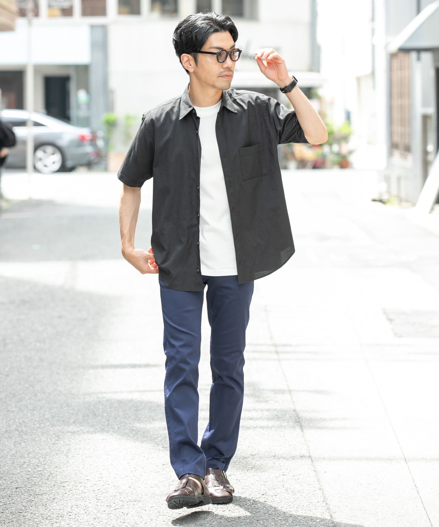 URBAN RESEARCH ROSSO「『SHORT(9分丈)ｻｲｽﾞ / XLｻｲｽﾞあり』ｽﾘﾑｽﾄﾚｯﾁﾃｰﾊﾟｰﾄﾞ」|その他|