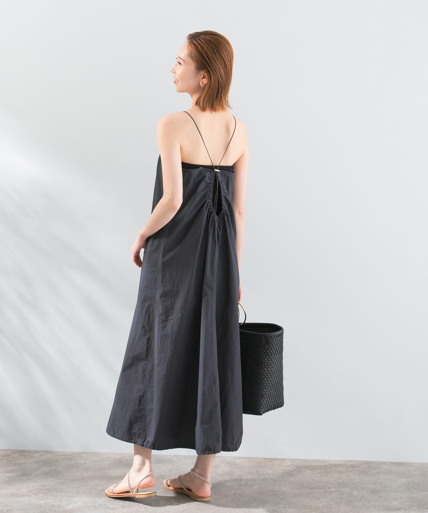 URBAN RESEARCH ROSSO「le　HALTER-NECK DRAWSTRING ONE-PIECE」|ワンピース|