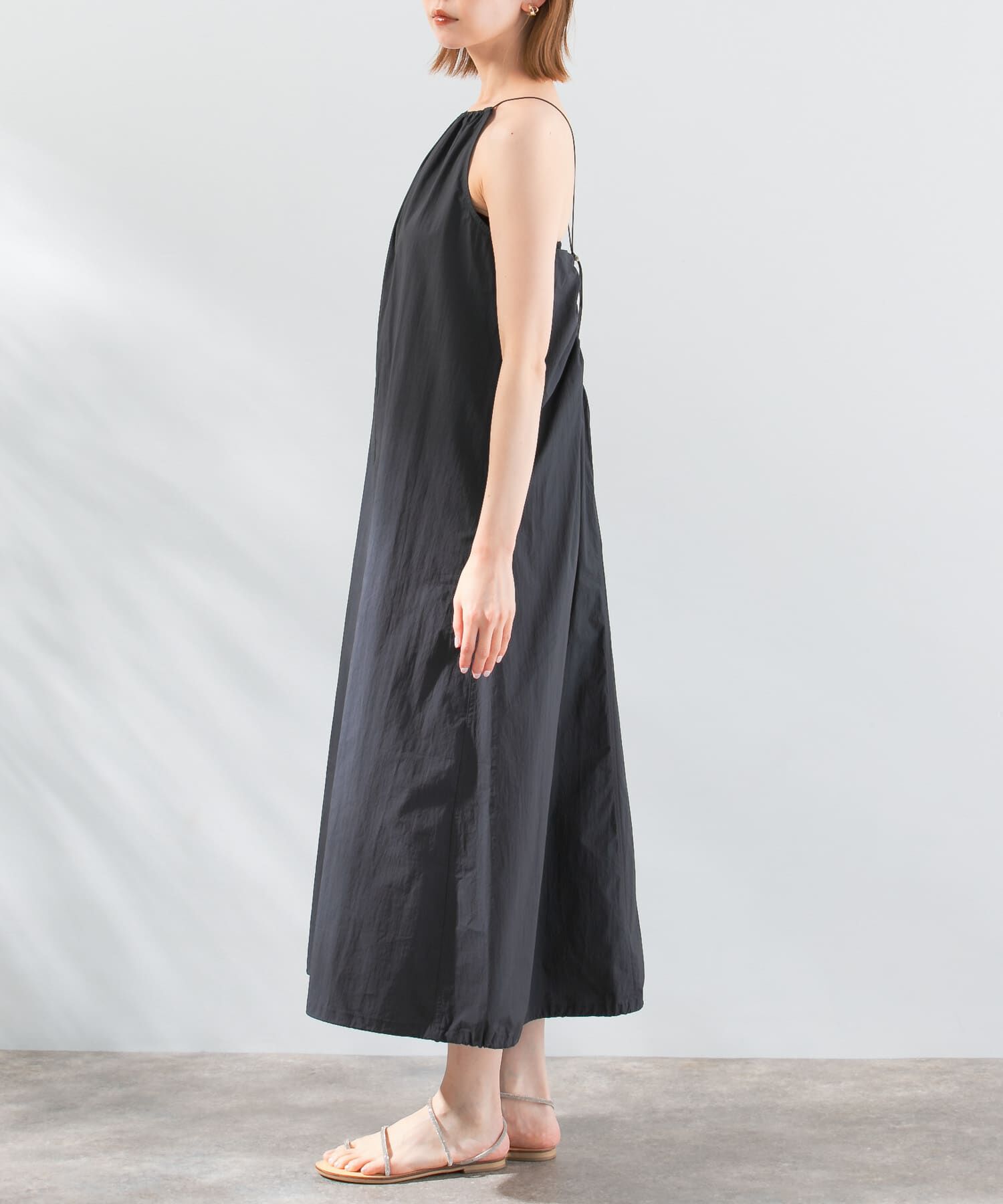 URBAN RESEARCH ROSSO「le　HALTER-NECK DRAWSTRING ONE-PIECE」|ワンピース|