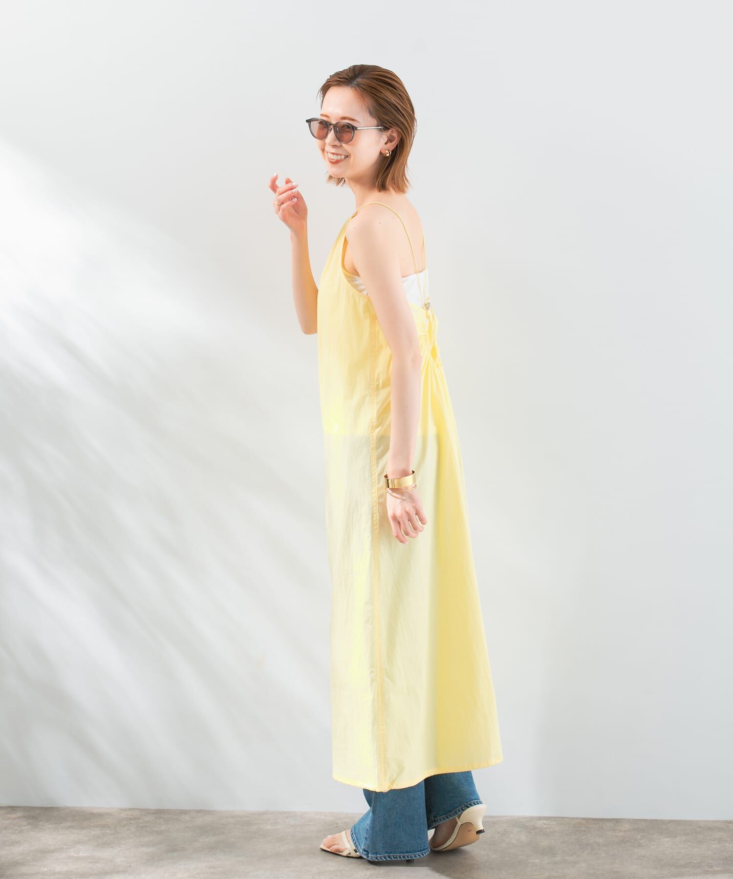 URBAN RESEARCH ROSSO「le　HALTER-NECK DRAWSTRING ONE-PIECE」|ワンピース|