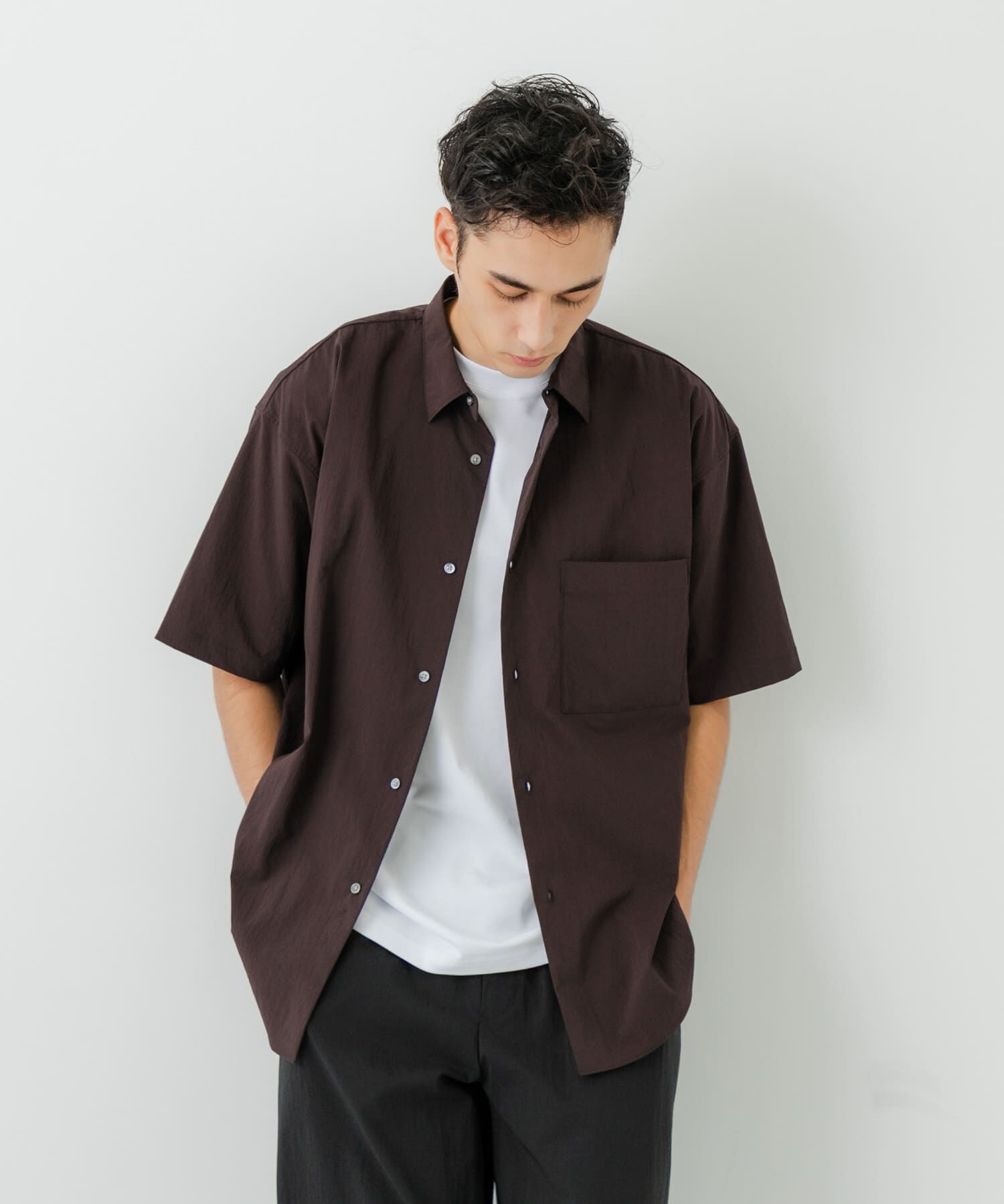 URBAN RESEARCH「NYLON DRY STRETCH SHIRTS」|シャツ・ブラウス|