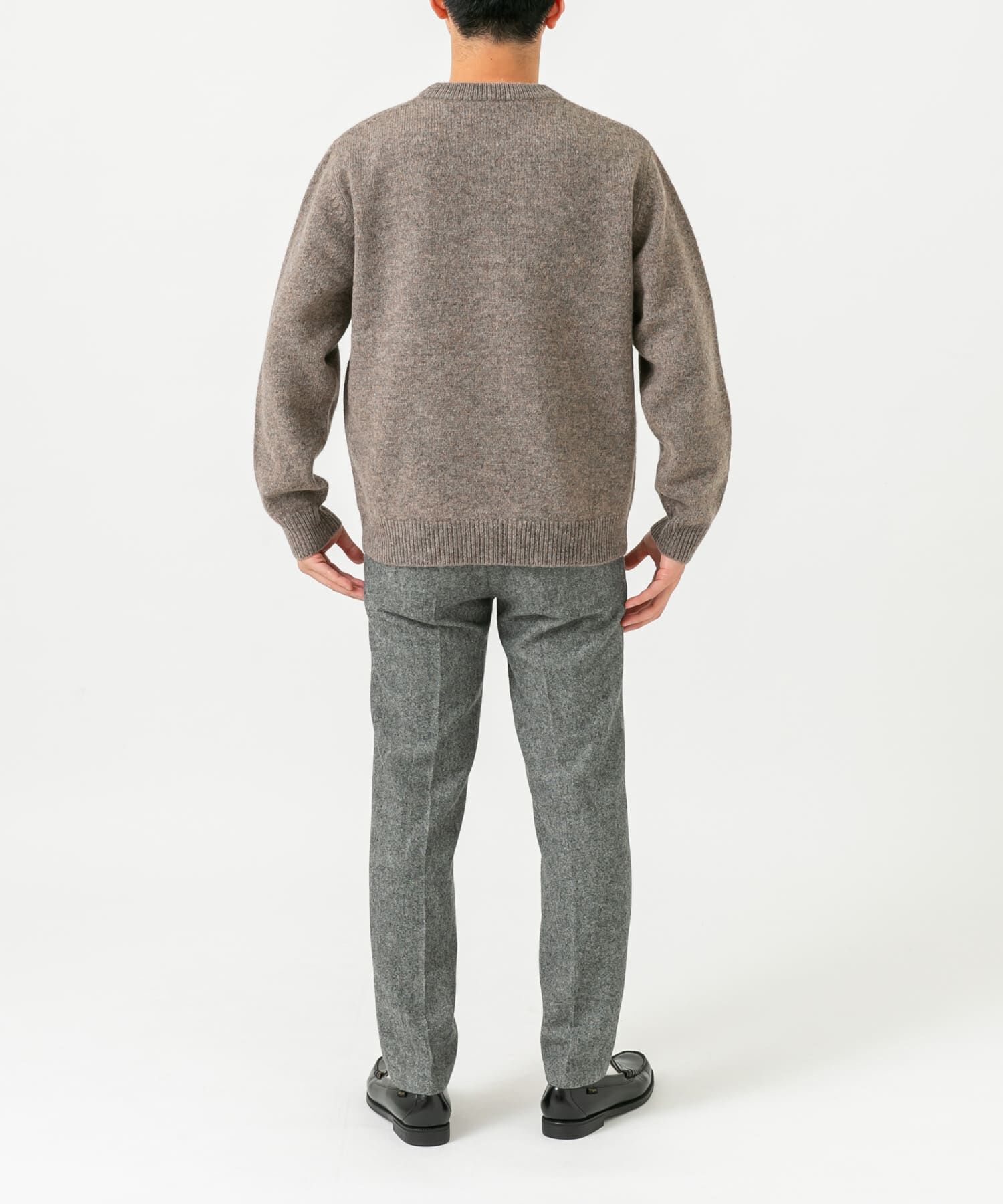 URBAN RESEARCH ROSSO「『XLサイズあり』シェットランドウールクルーネックニット」|ニット・セーター|