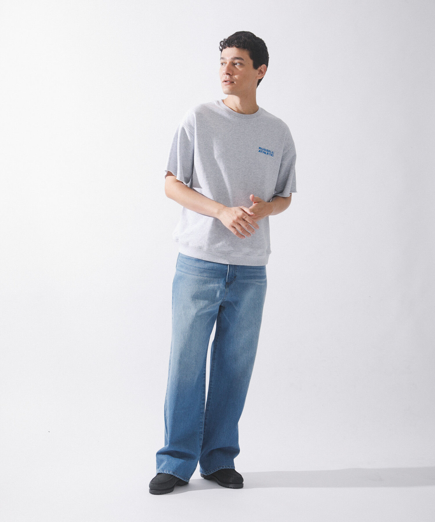 Sonny Label 「『別注』RUSSELL ATHLETIC&times;SonnyLabel　ショートスリーブスウェットTシャツ」|Tシャツ・カットソー|