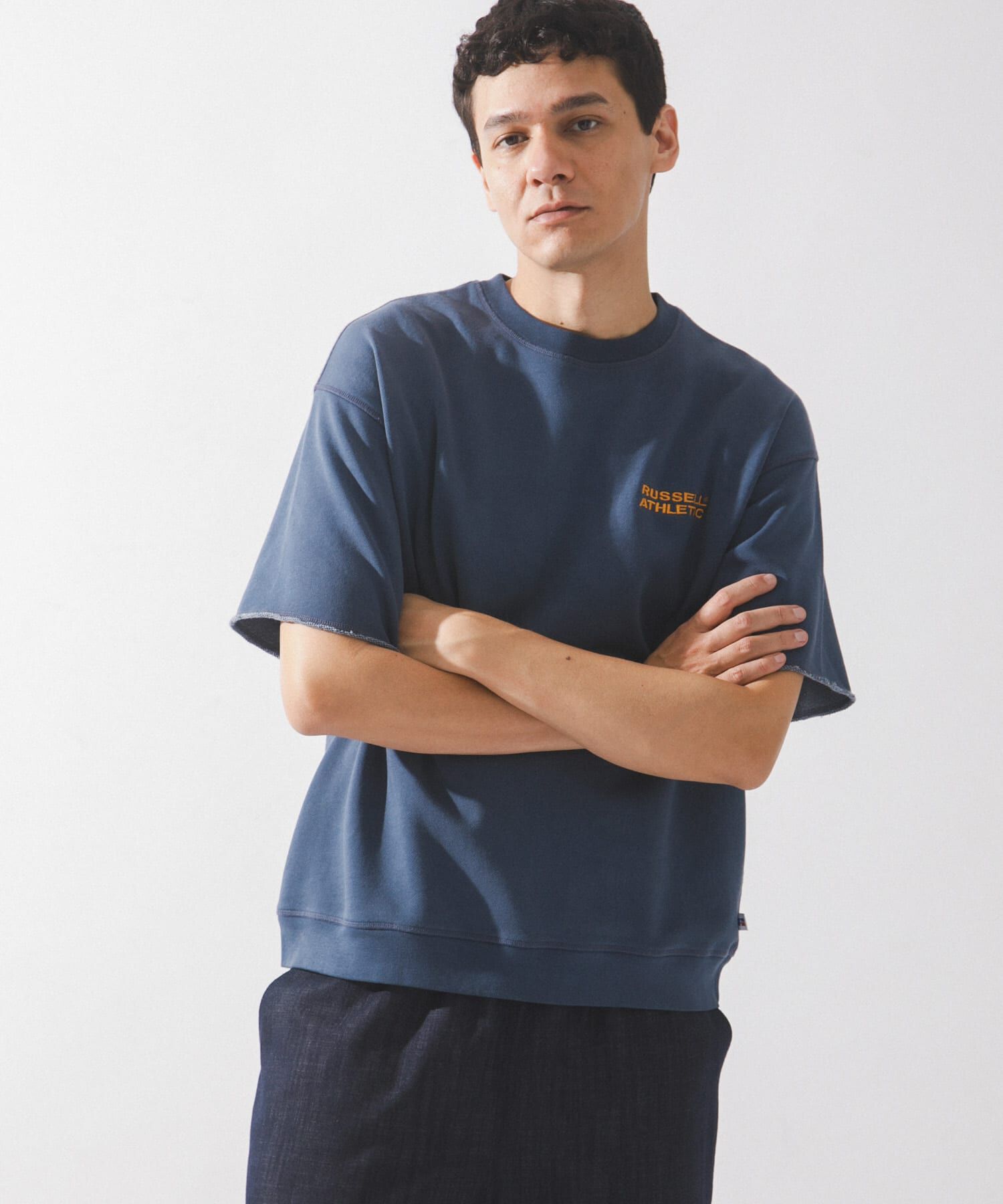 Sonny Label 「『別注』RUSSELL ATHLETIC&times;SonnyLabel　ショートスリーブスウェットTシャツ」|Tシャツ・カットソー|