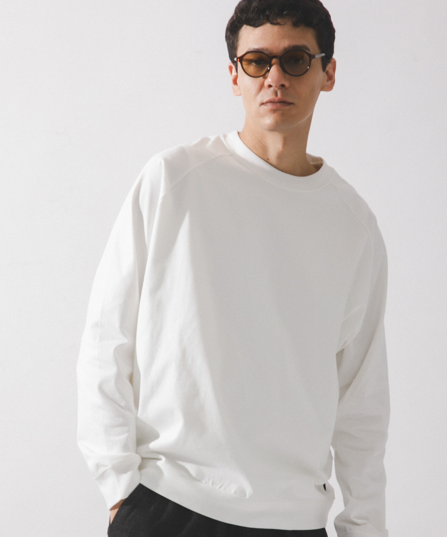 Sonny Label 「ハイスペラグランロングスリーブTシャツ」|Tシャツ・カットソー|オフホワイト