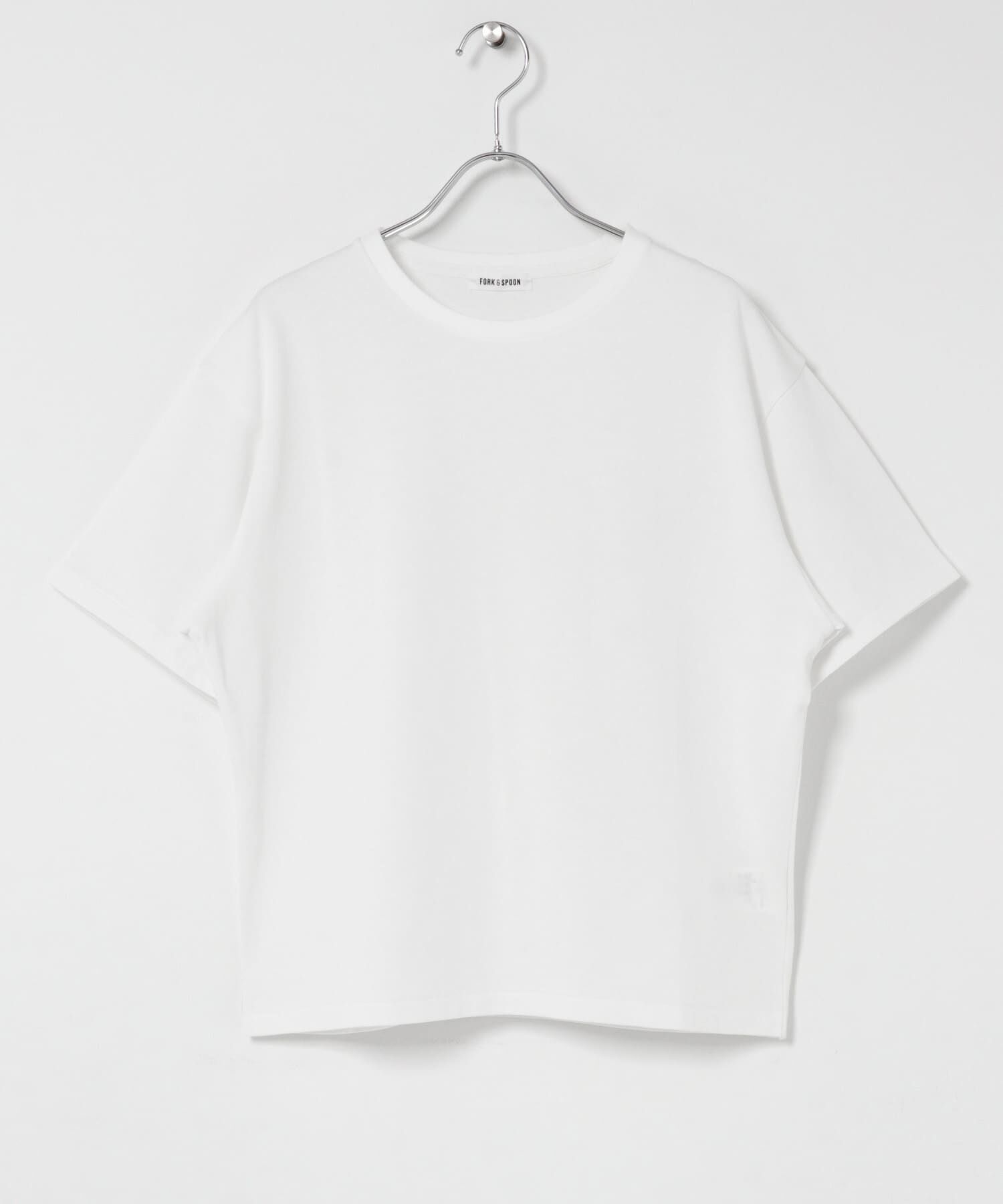 URBAN RESEARCH DOORS「FORK&SPOON　ソリッドショートスリーブTシャツ」|Tシャツ・カットソー|