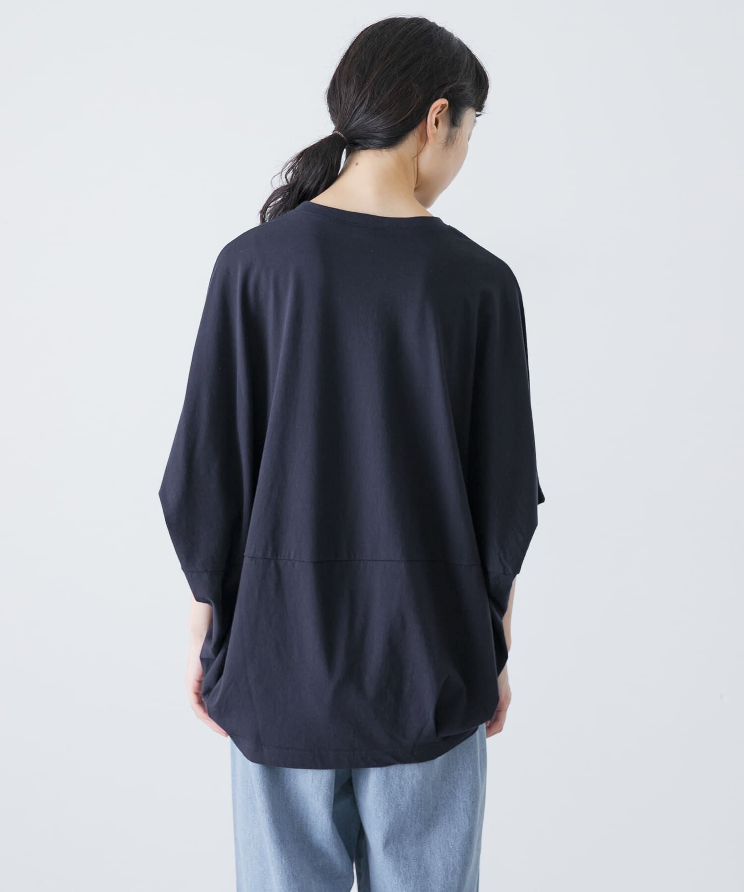 かぐれ「ワイドコクーンドルマンカットソー」|Tシャツ・カットソー|