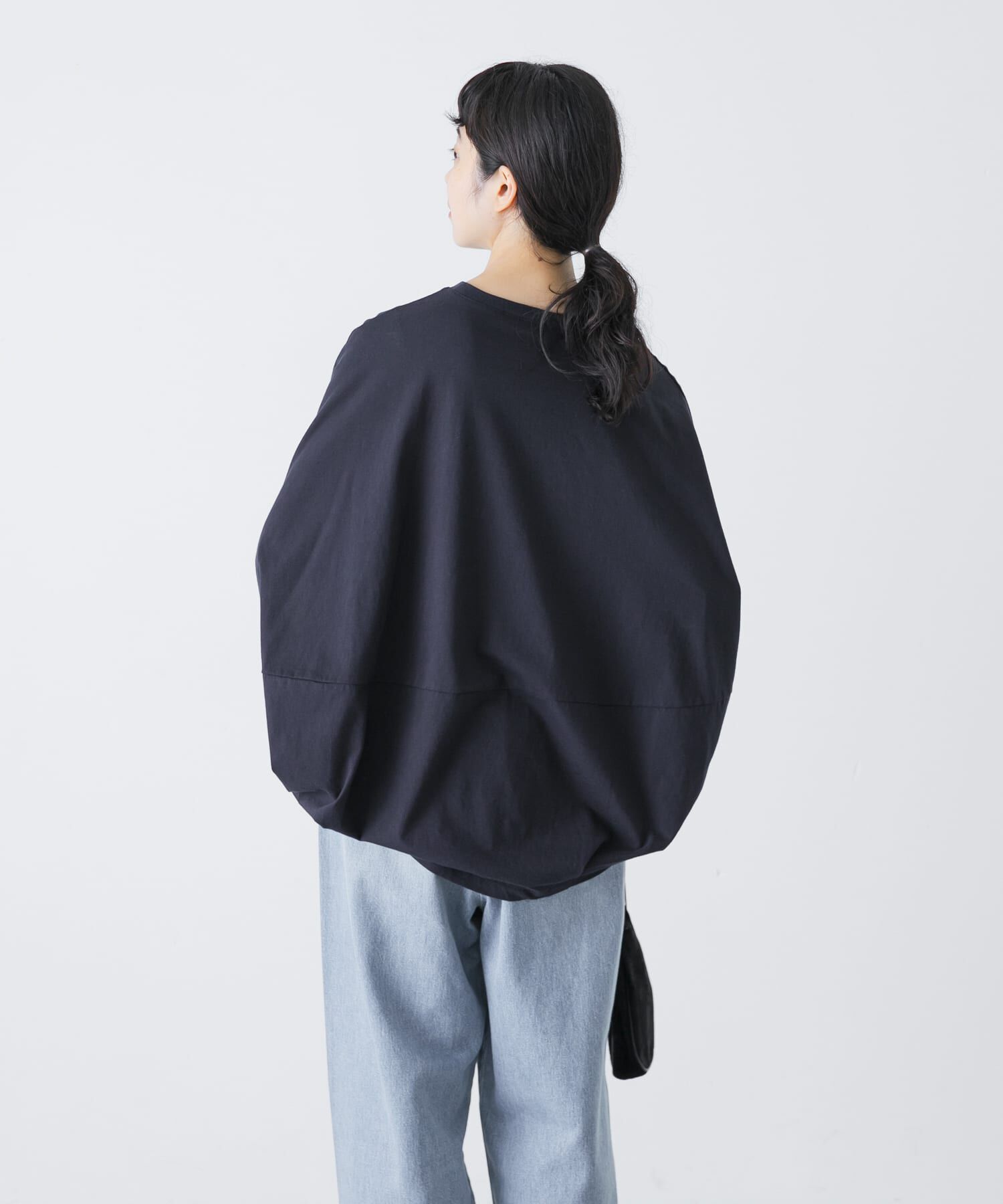 かぐれ「ワイドコクーンドルマンカットソー」|Tシャツ・カットソー|