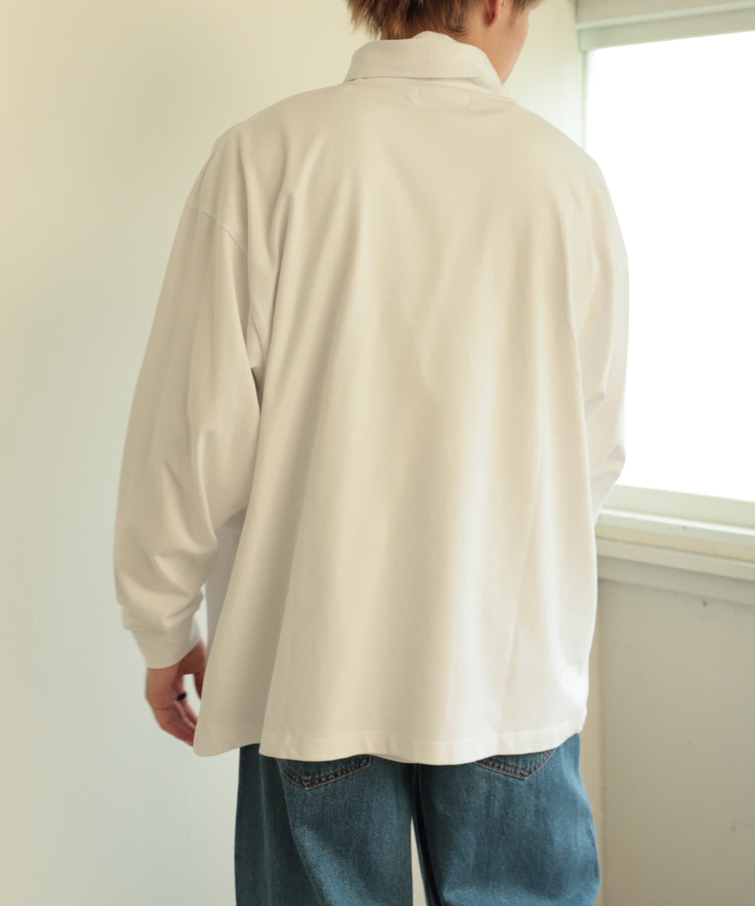SENSE OF PLACE by URBAN RESEARCH「スフレハイネックロングTシャツ」|Tシャツ・カットソー|