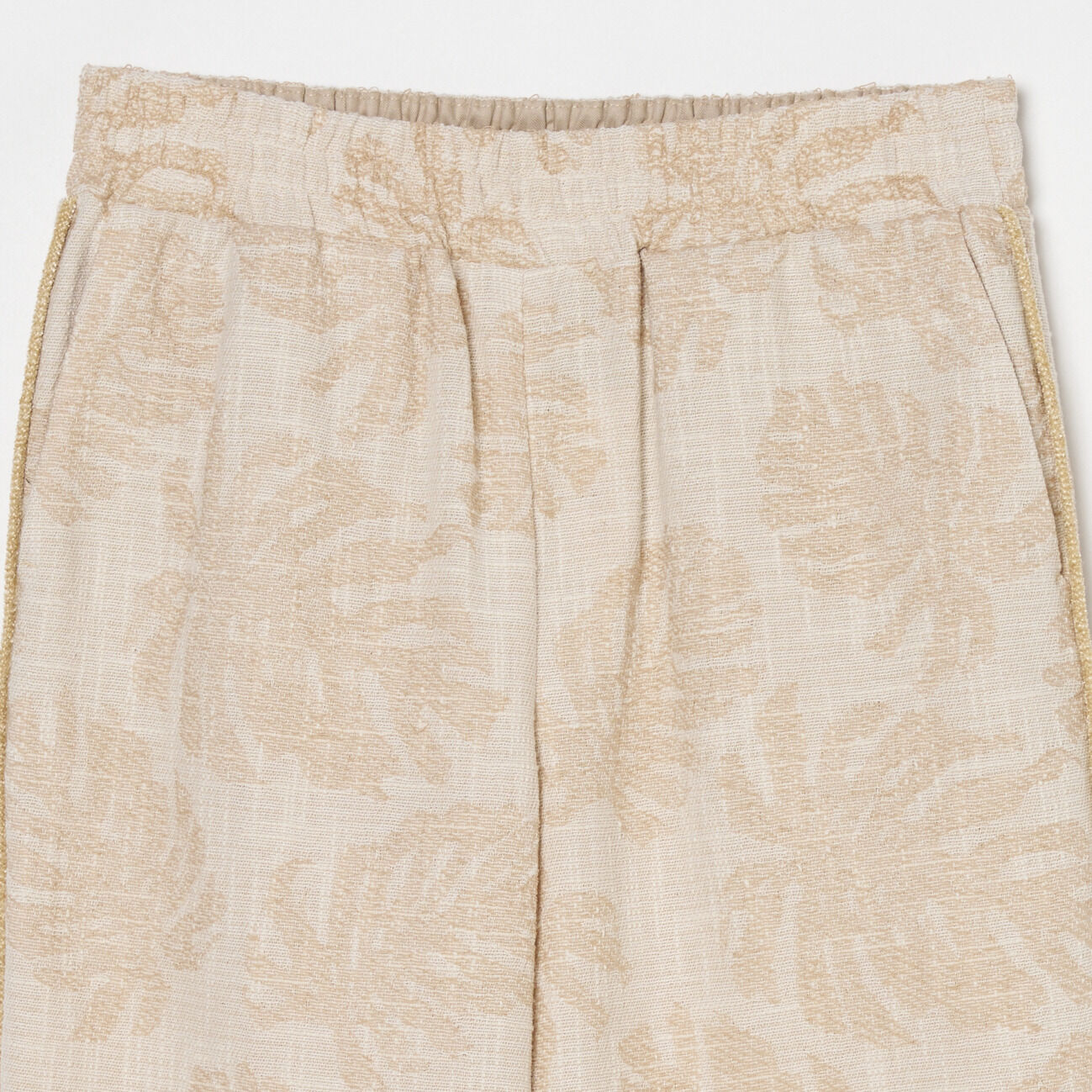  「Couture d' Adam BOTANICAL JACQUARD EASY PANTS」|チノ|