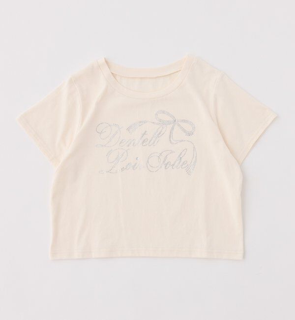  「カラフルビジューロゴTee／全7色展開」|プルオーバー|