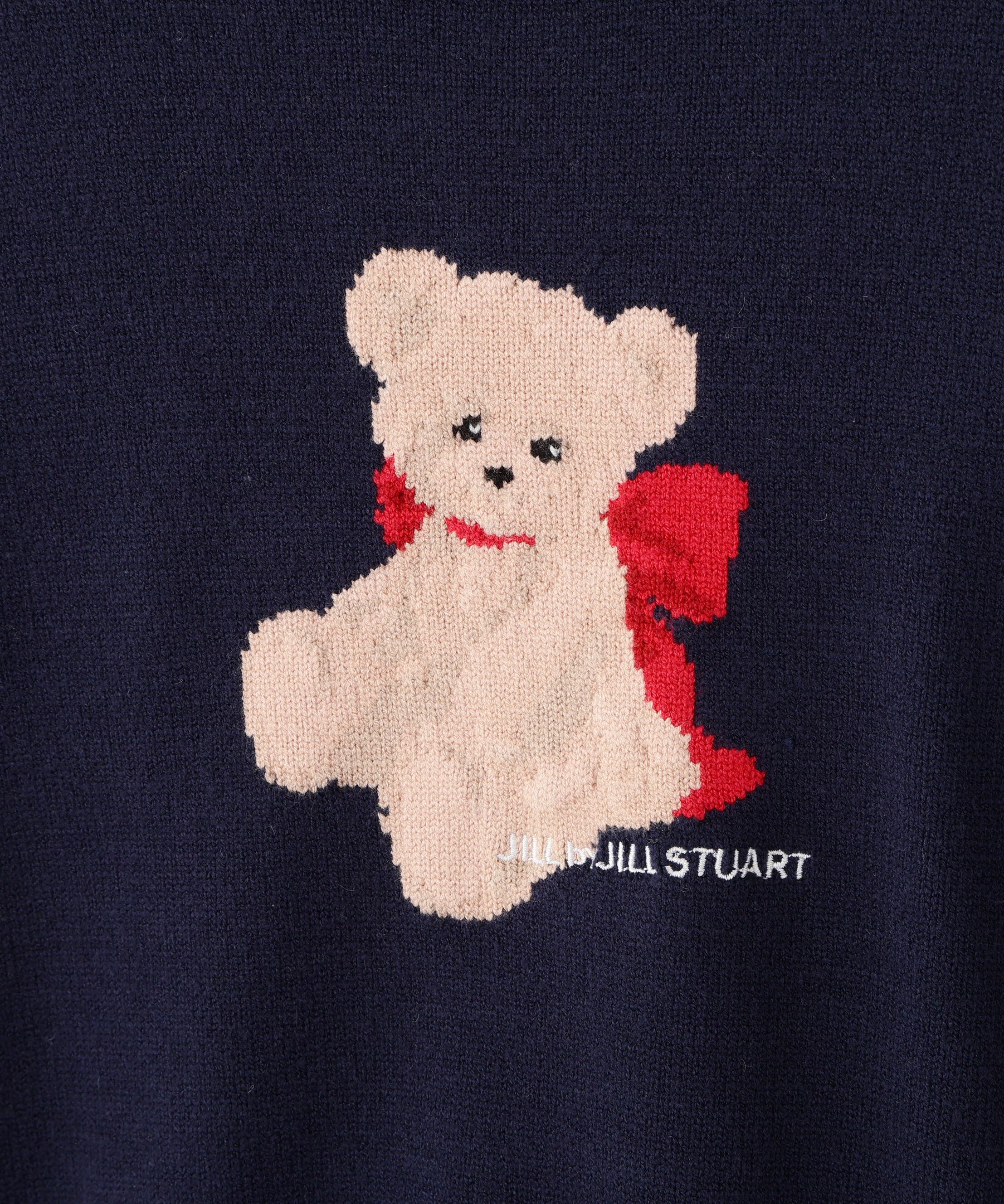  「＜BEARシリーズ＞インターシャニット」|ニット・セーター|