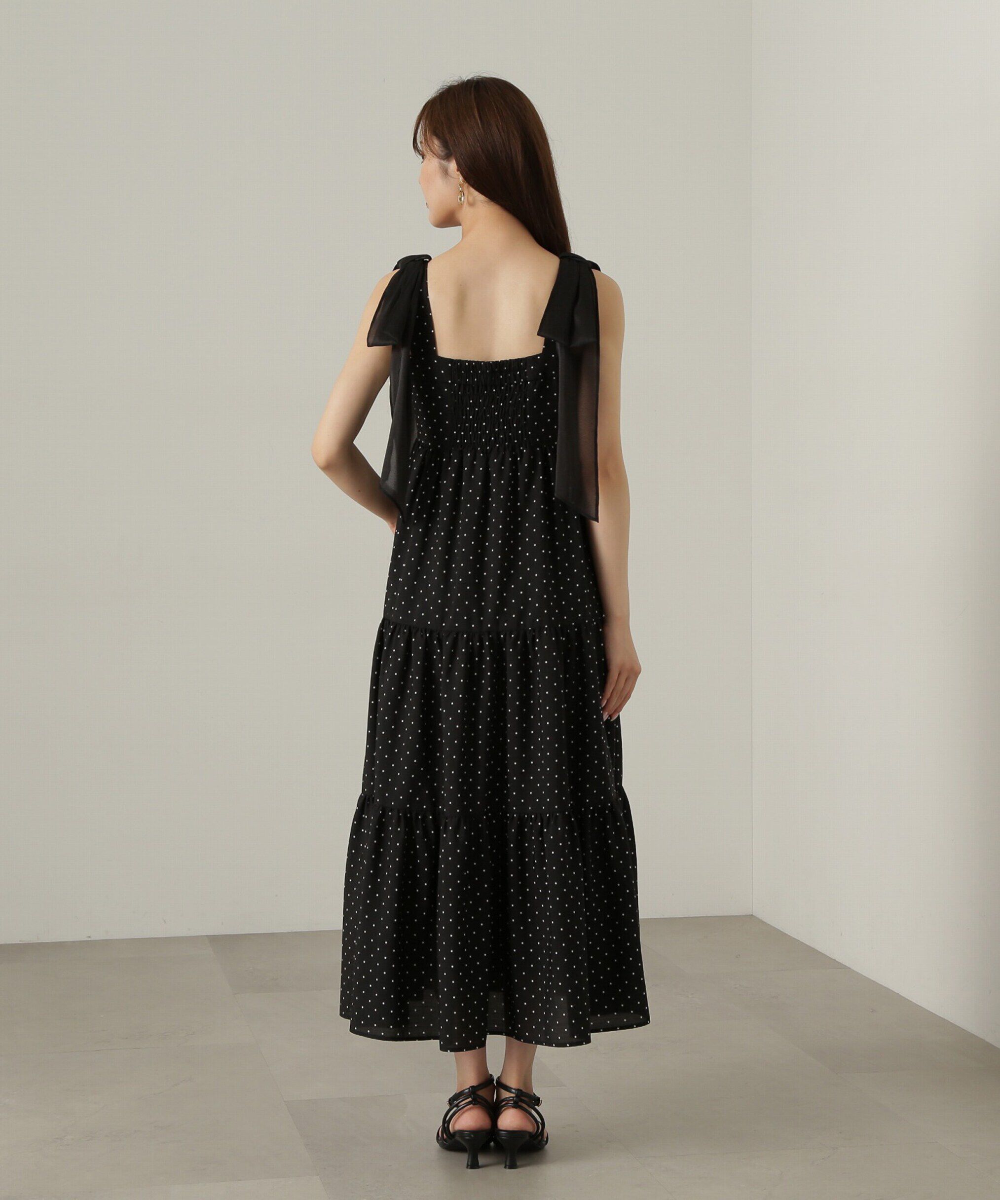 PROPORTION BODY DRESSING「ショルダーリボンティアードワンピース」|ワンピース|